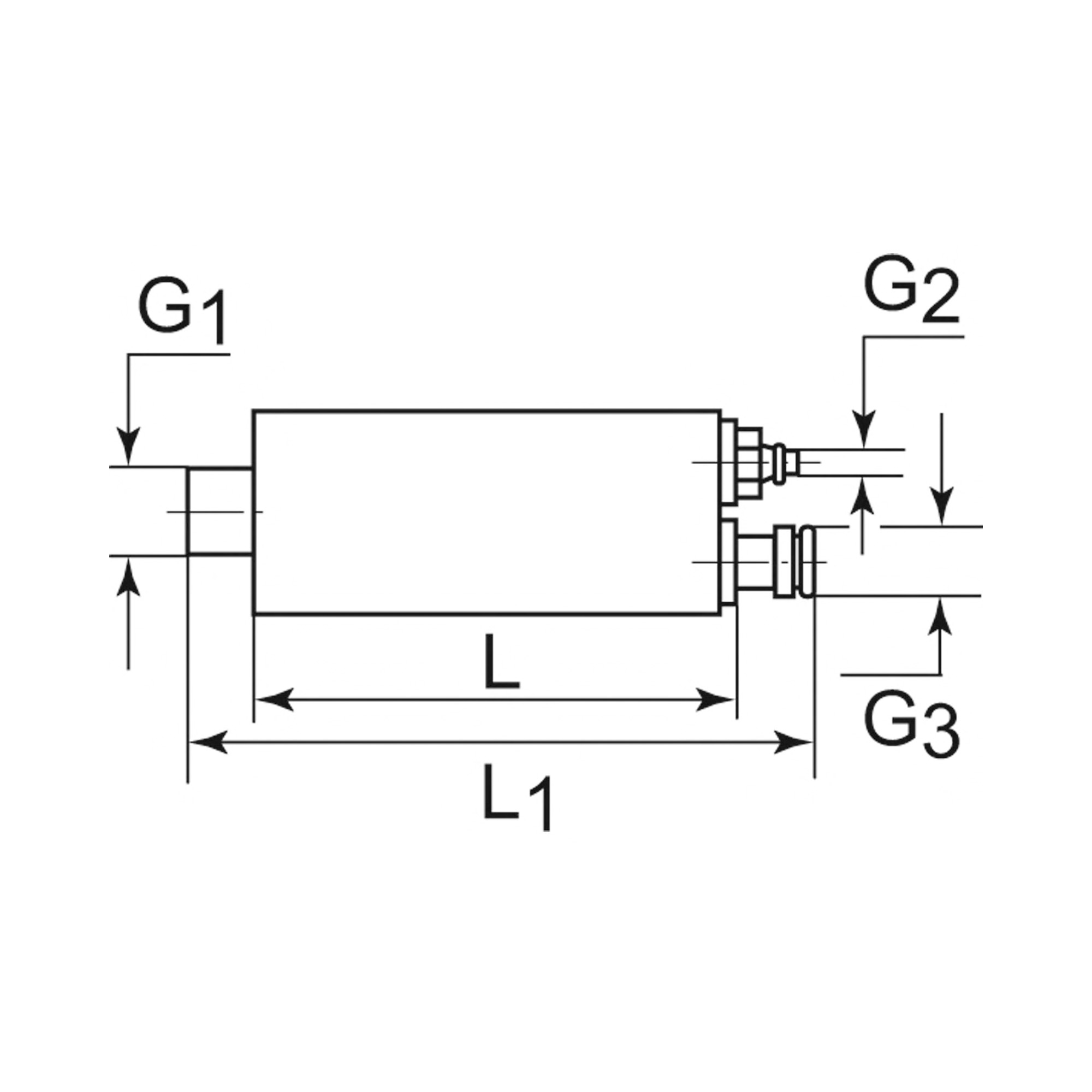 Druckschalter, Stecker M8, 4-polig, G 1/8 AG, M5 IG, M8x1 AG - bei HUG Technik ✓ ✌