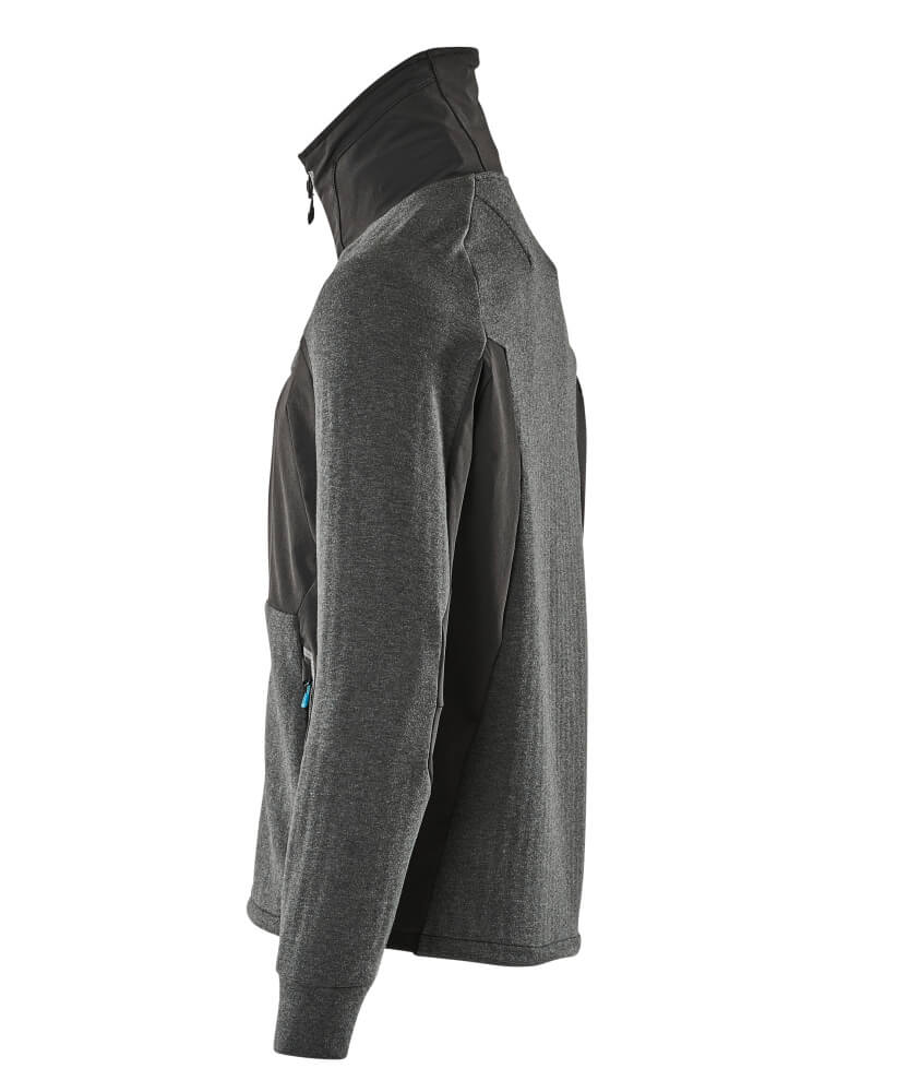 MASCOT® ADVANCED Sweatshirt mit Reißverschluss  Gr. 2XL, schwarz - bei HUG Technik ✓
