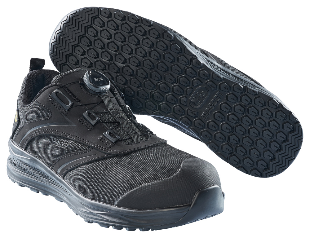 MASCOT® FOOTWEAR CARBON Sicherheitsschuhe S1P Gr. 10/39, schwarz/schwarz - direkt bei HUG Technik ✓