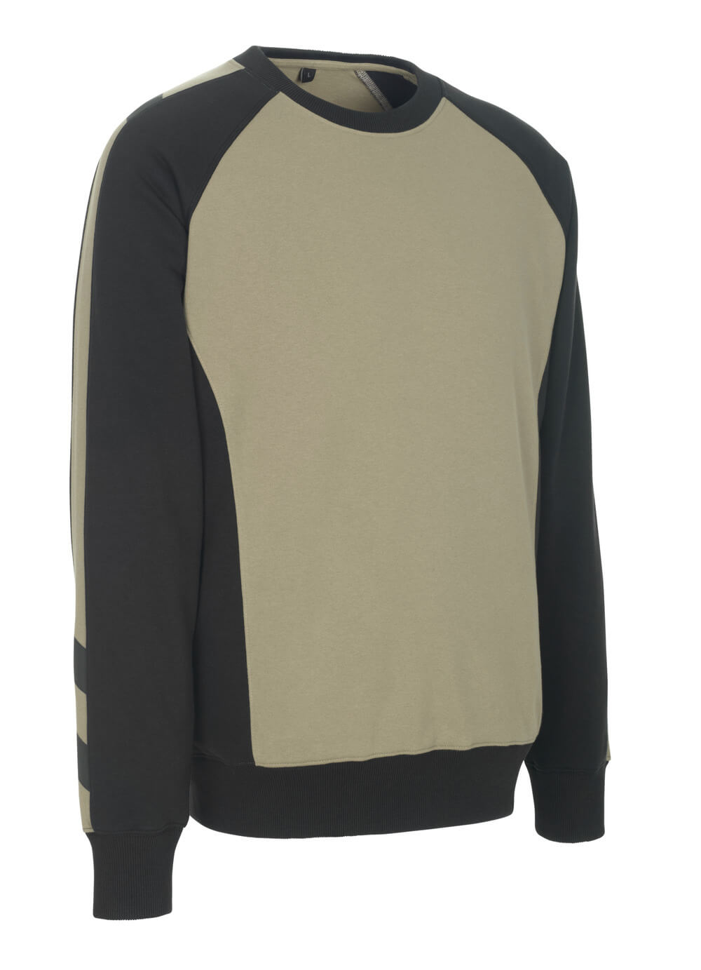 MASCOT® UNIQUE Sweatshirt »Witten« Gr. 2XL, hellkhaki/schwarz - bekommst Du bei ★ HUG Technik ✓