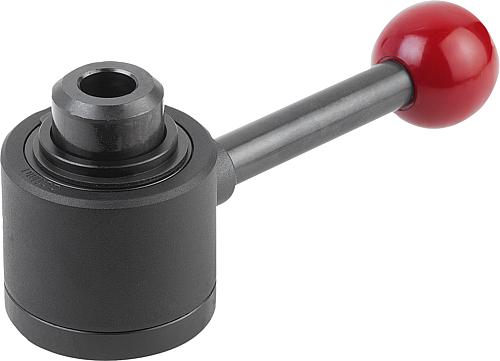 Spannelement ACTIMA mit Querachse Stahl, links/Druck - K0020.20 - bei HUG Technik ✭