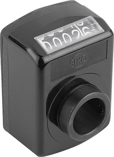 Positionsanzeiger digital Polyamid, schwarz, Komp: Stahl, P=1,5 - K0410.01501112 - direkt bei HUG Technik ✓