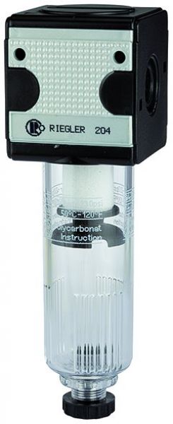 Filter »multifix« mit Polycarbonatbehälter, 5 µm, BG 1, G 1/4, HA - bei HUG Technik ☆