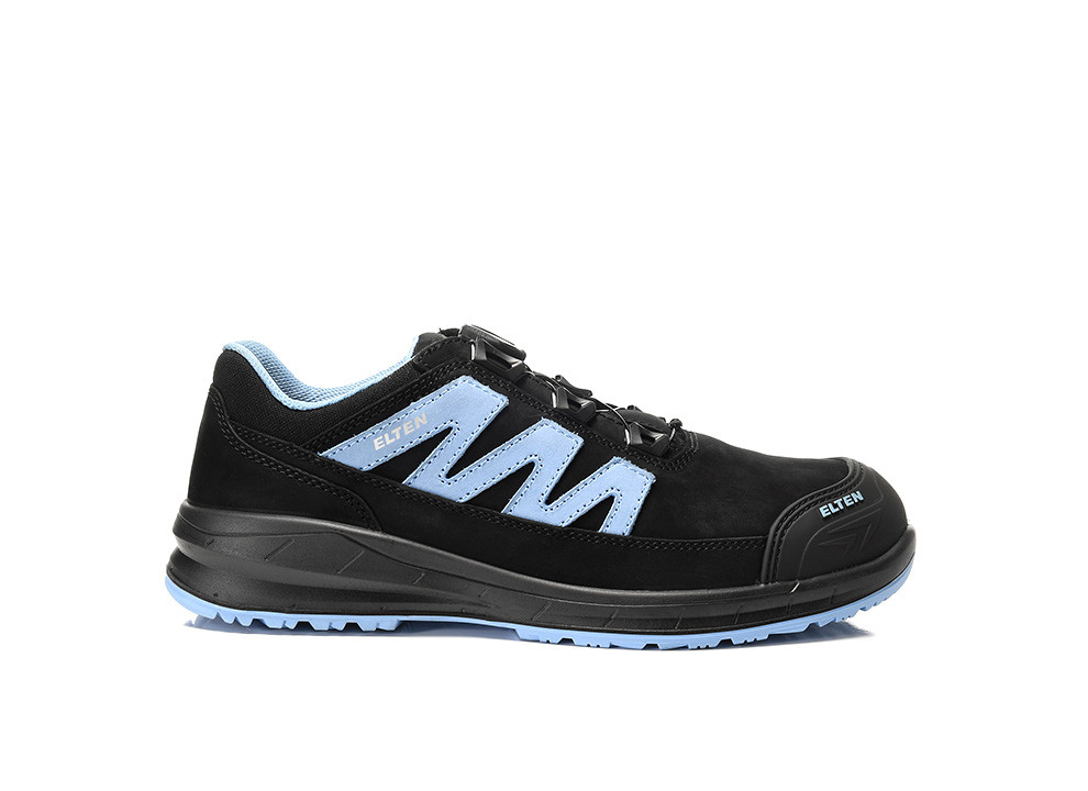 ELTEN® Sicherheitshalbschuh MARTEN XXSports Pro BOA® black-blue Low ESD S3, 728141 - bekommst Du bei HUG Technik ♡