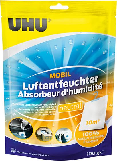 UHU® Air Max mobil Luftentfeuchter 100 g - kommt direkt von HUG Technik 😊