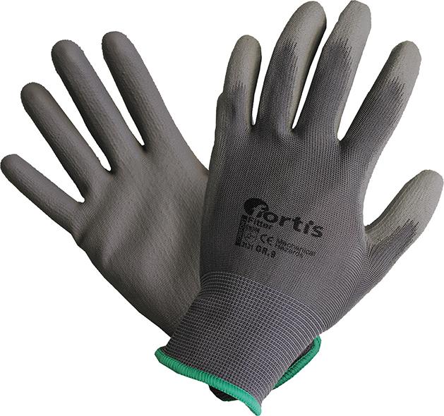 FORTIS Handschuh Fitter PU/Nylon, weiß oder grau - gibt’s bei ☆ HUG Technik ✓