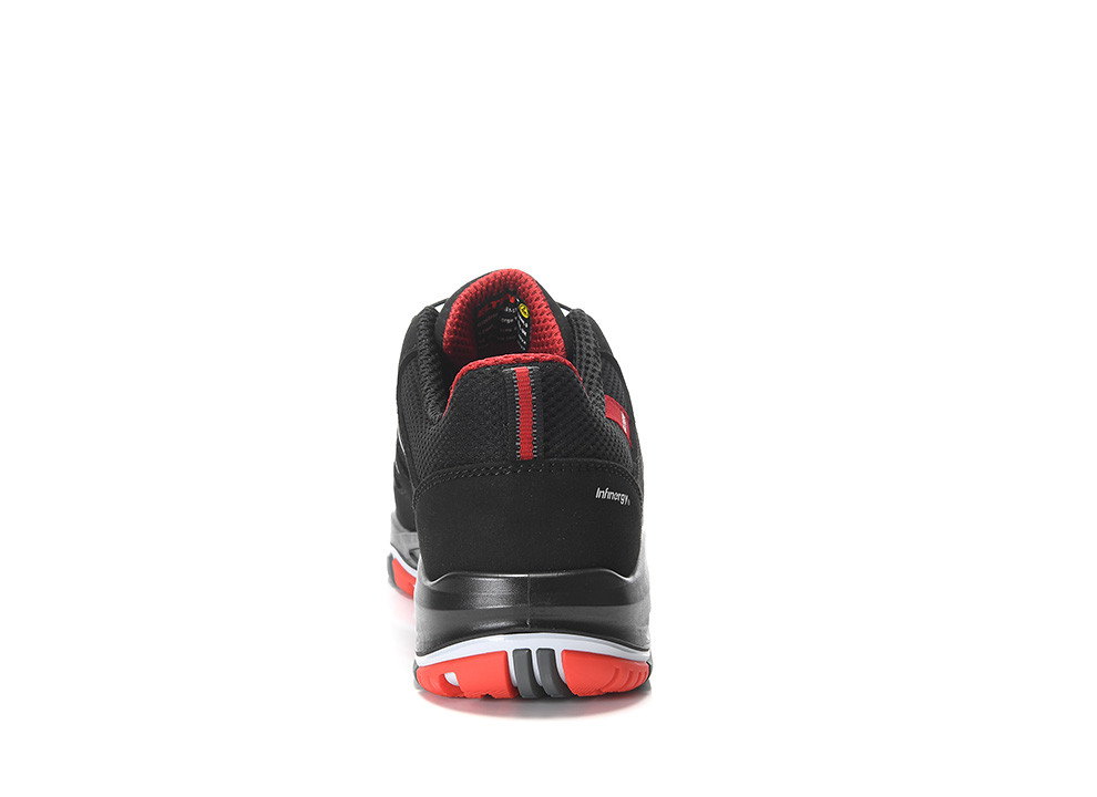 ELTEN® Sicherheitssandale ALAN XXTP black-red Easy ESD S1PS - hinten