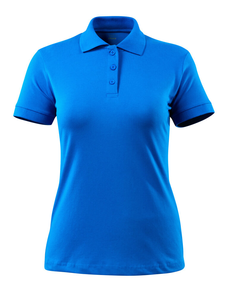 MASCOT® CROSSOVER Polo-Shirt »Grasse« Gr. 2XL, azurblau - direkt bei HUG Technik ✓
