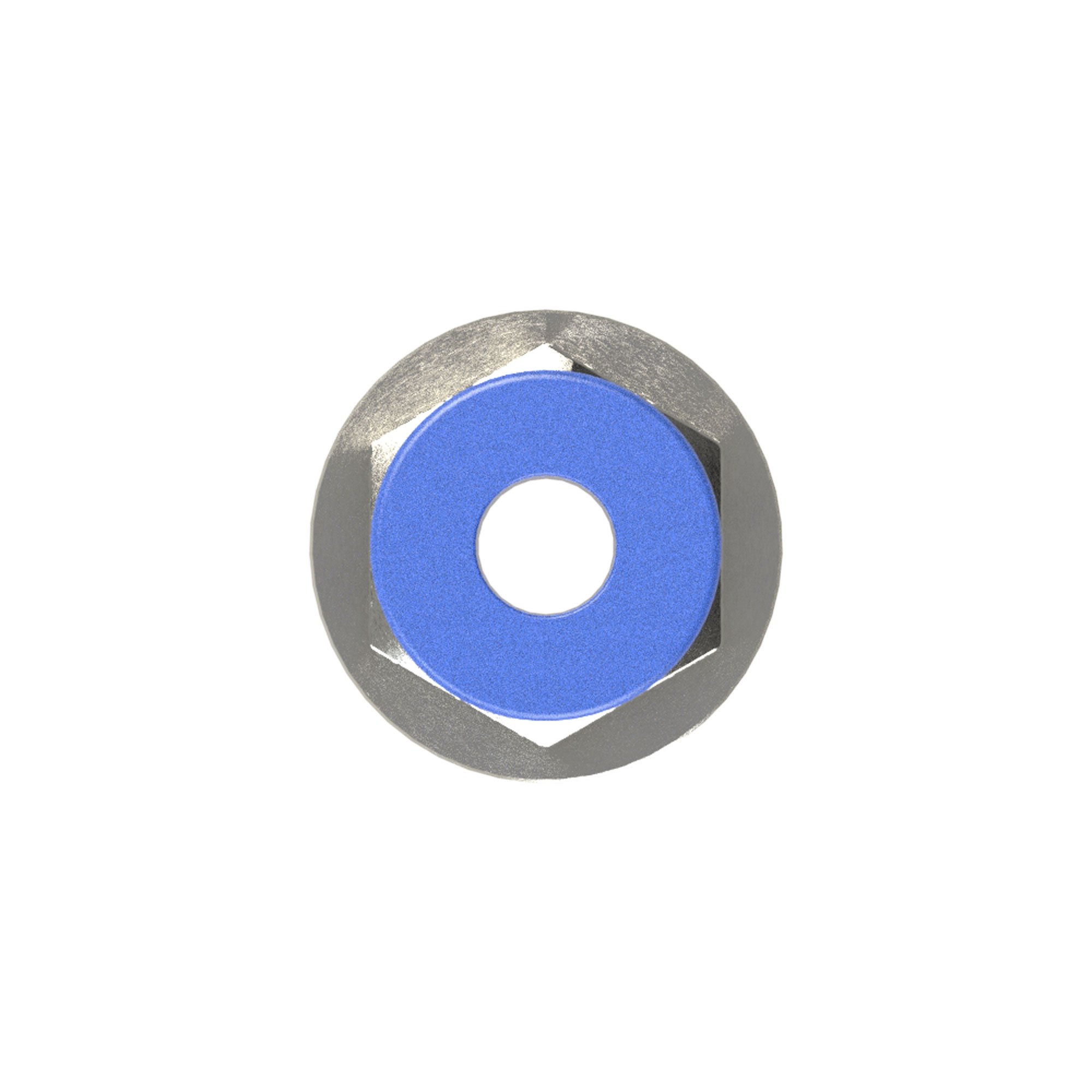Gerade Steckverschraubung »Blaue Serie« mini, M6 a., Schlauch-Ø 3 - erhältlich bei ♡ HUG Technik ✓
