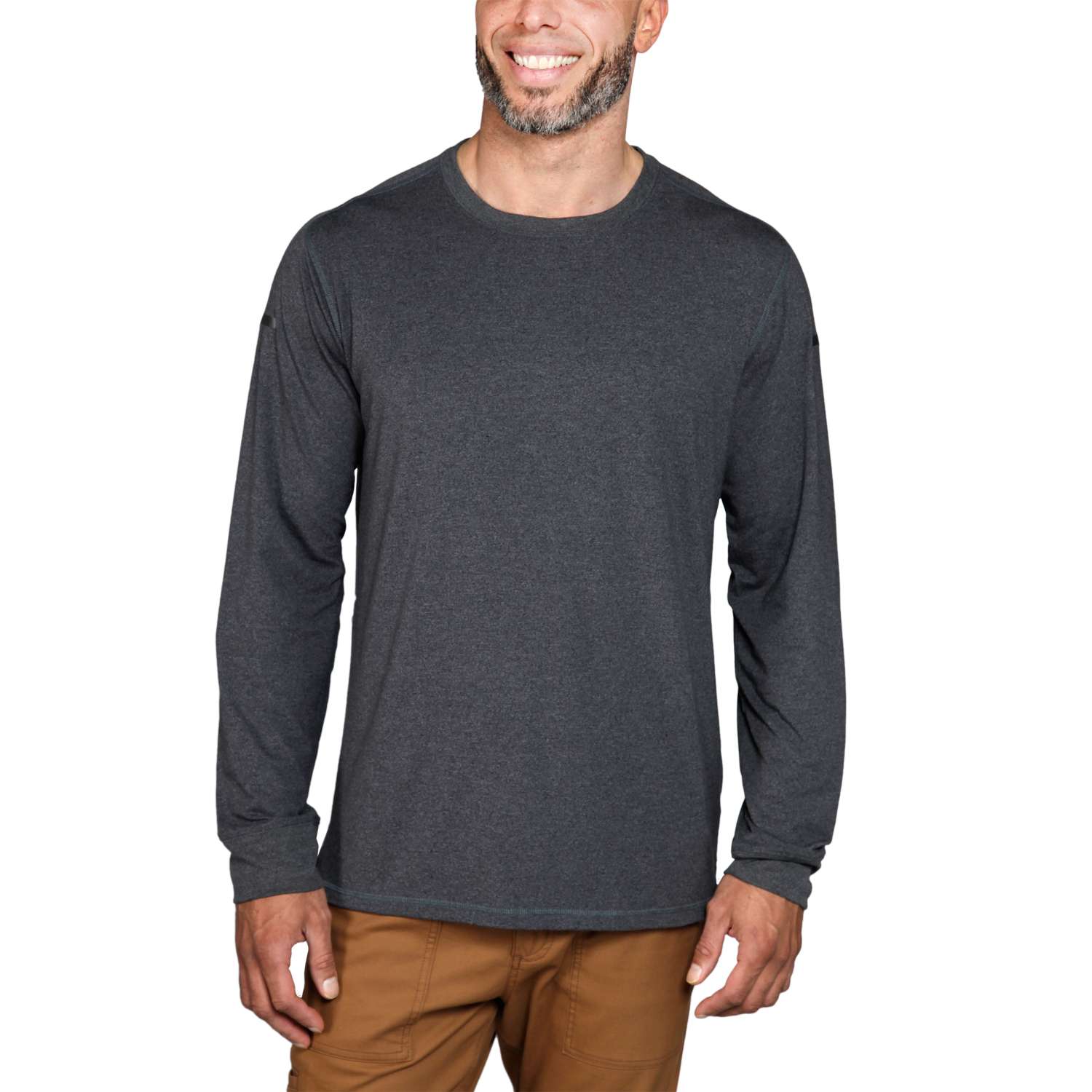 carhartt® Herren-T-Shirt »LIGHTWEIGHT L/S POCKET T-SHIRT« carbon heather - direkt von HUG Technik ✓