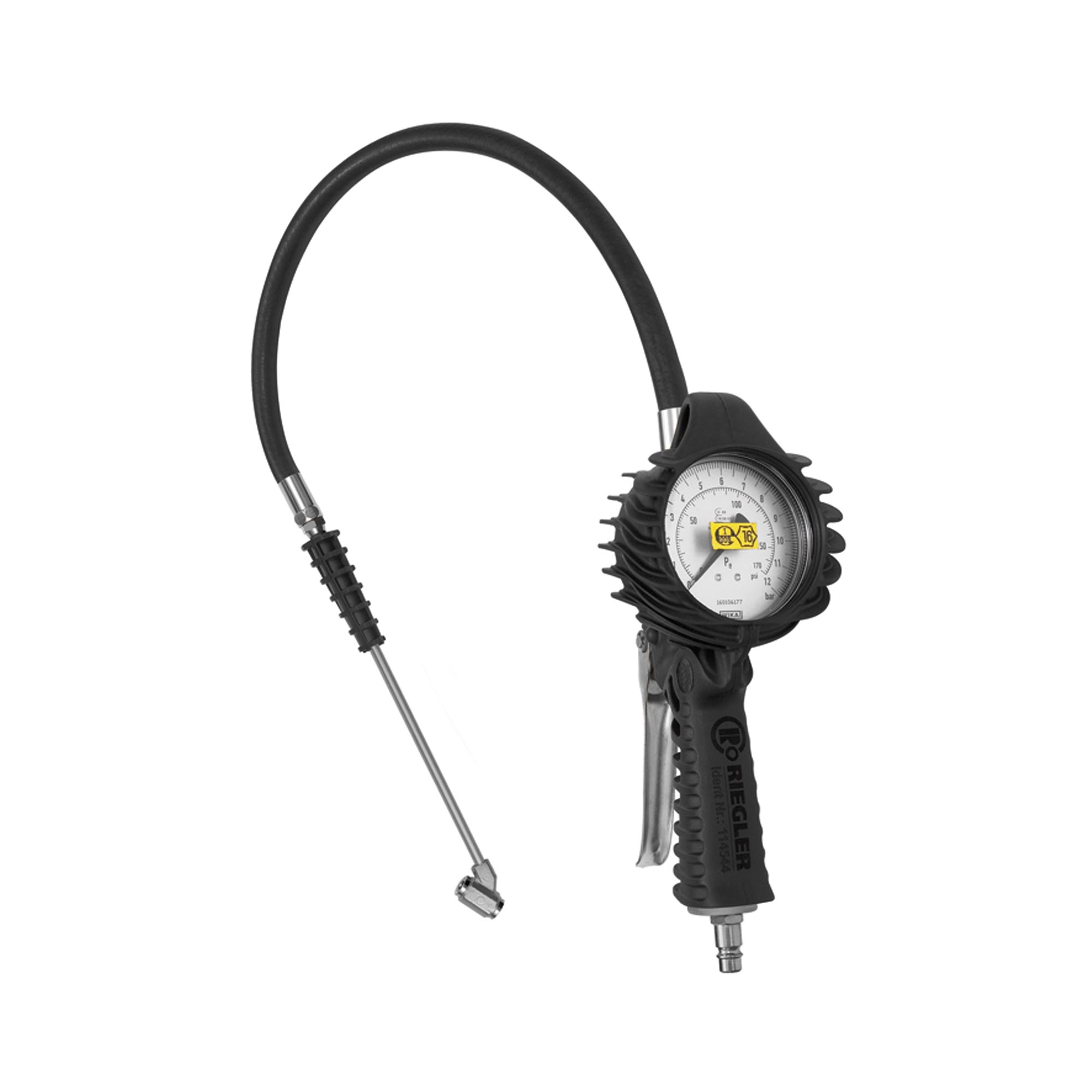 Stand.-Handreifenfüllmesser TS, Mano Ø 80 mm, geeicht, 0 - 12 bar - gibt’s bei ☆ HUG Technik ✓