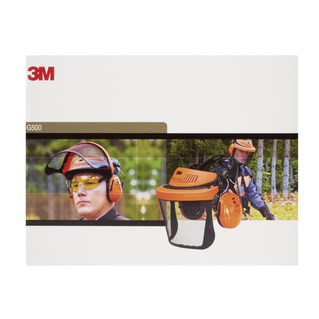 3M™ G500 Kopfschutz-Kombination G5V5CH51OR, orange - bekommst Du bei HUG Technik ♡