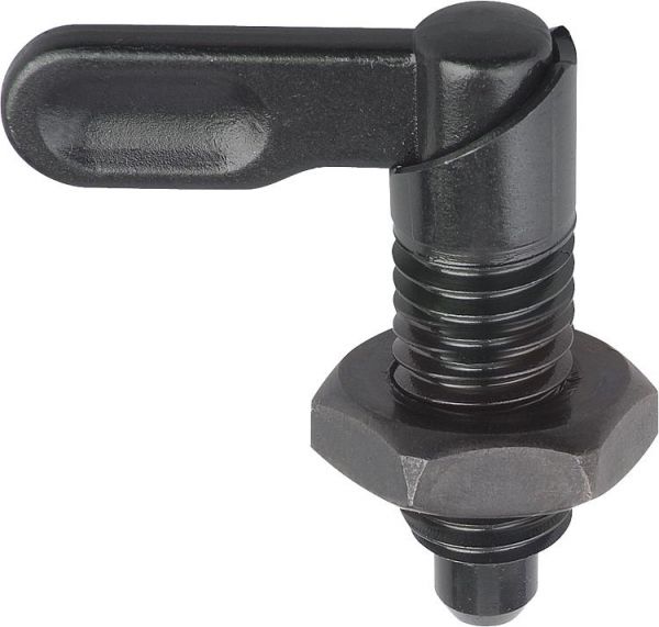 Sperrriegel M10, Form: D Stahl, D=4 - K0348.070410 - bekommst Du bei HUG Technik ♡