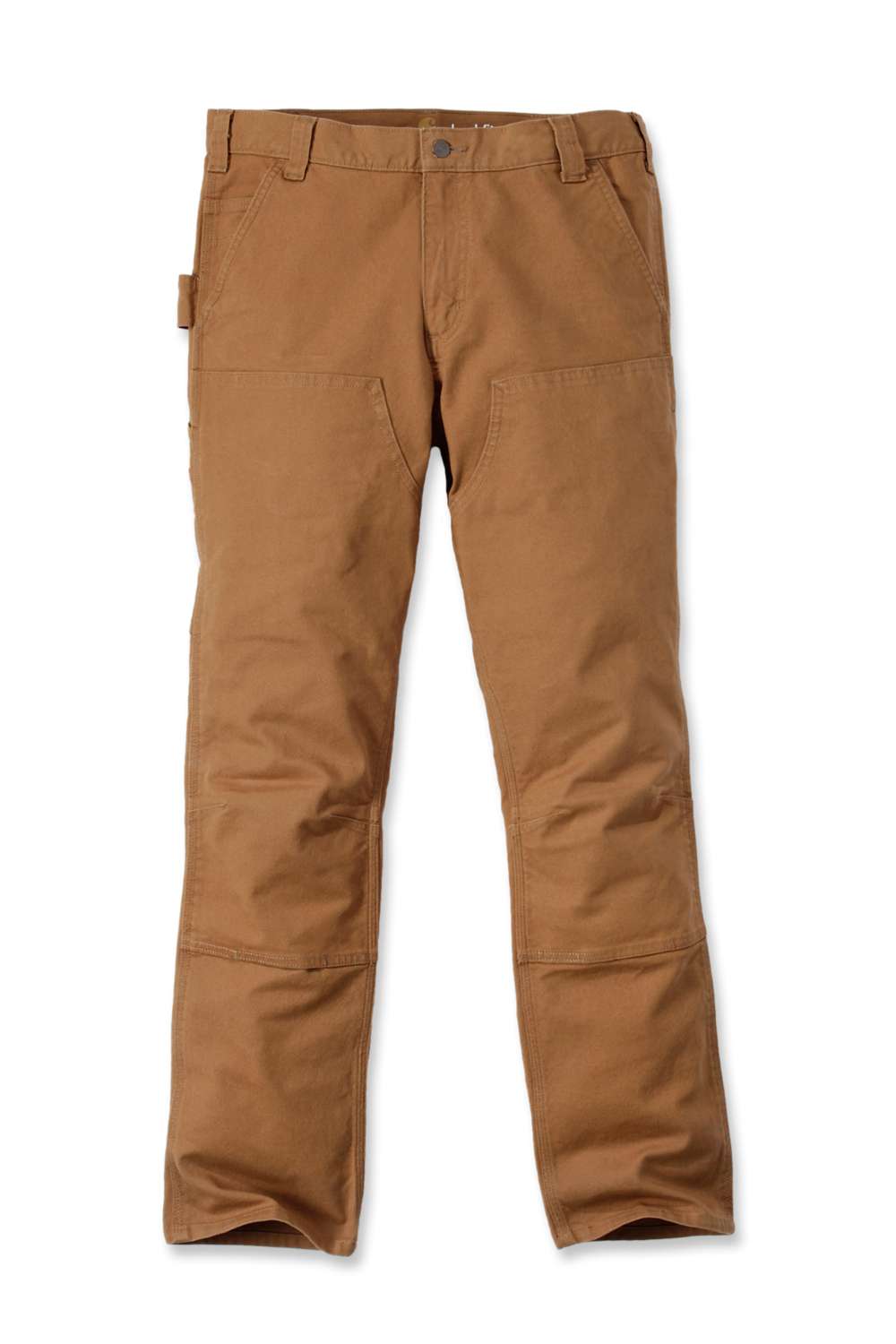 carhartt® Herren Canvas-Hose STRETCH DUCK DOUBLE FRONT, carhartt® brown - bei HUG Technik ♡