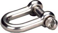 Schäkel gerade 5,0mm-3/16 Zoll Edelstahl A4, Packung mit 5 Stück - direkt von HUG Technik ✓