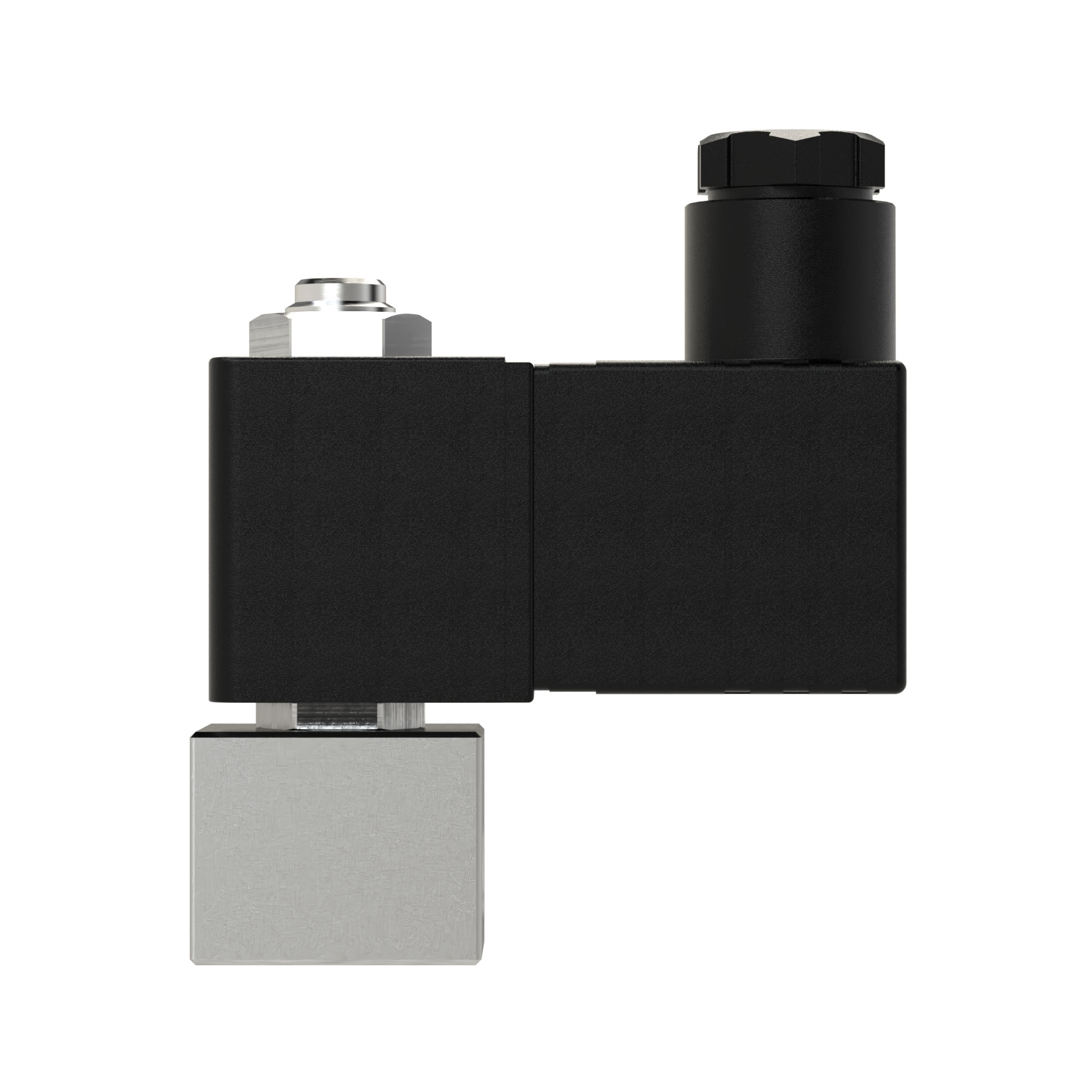 2/2-Wege-Magnetventil, NC, Edelstahl, G1/8, DN 2,5, PN 0-14, FPM, direktgesteuert, 24V DC - bei HUG Technik ✓ ✌