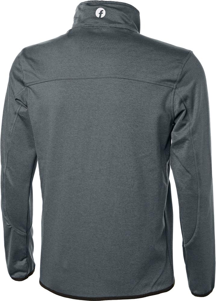 FORTIS Elements Tech-Fleecejacke, grau-schwarz meliert - bekommst Du bei HUG Technik ♡