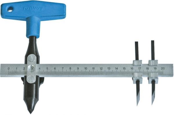 TURNUS® Scheibenschneider mit 2 Messern, 200 mm - direkt von HUG Technik ✓ TURNUS® Scheibenschneider mit 2 Messern, 200 mm - direkt von HUG Technik ✓