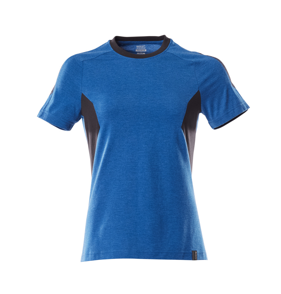 MASCOT® ACCELERATE T-Shirt  Gr. 2XL/ONE, azurblau/schwarzblau - bei HUG Technik ♡