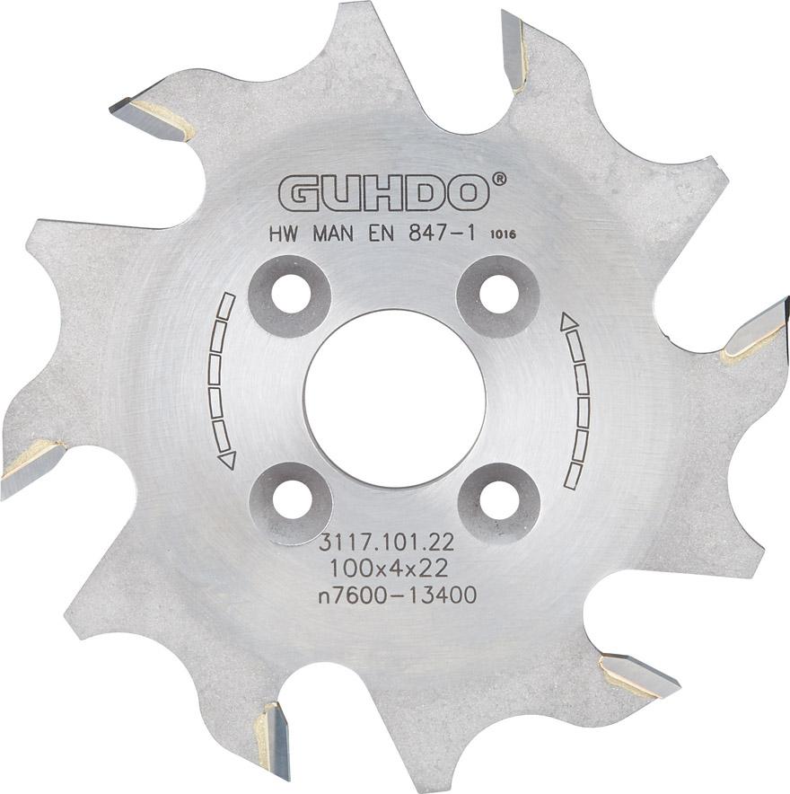 Guhdo Lamellen-Nutfraeser HW 100X4,0X22 mm Z6 - kommt direkt von HUG Technik 😊 Guhdo Lamellen-Nutfraeser HW 100X4,0X22 mm Z6 - kommt direkt von HUG Technik 😊