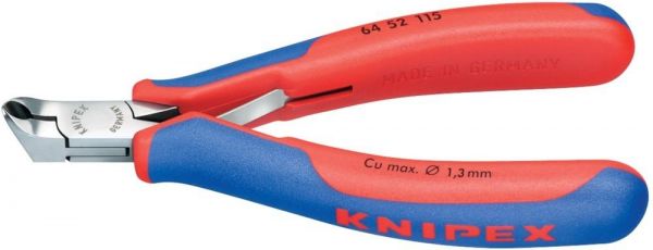 KNIPEX® Vornschrägschneider Elektronik ohne Fase 115 mm - direkt von HUG Technik ✓ KNIPEX® Vornschrägschneider Elektronik ohne Fase 115 mm - direkt von HUG Technik ✓