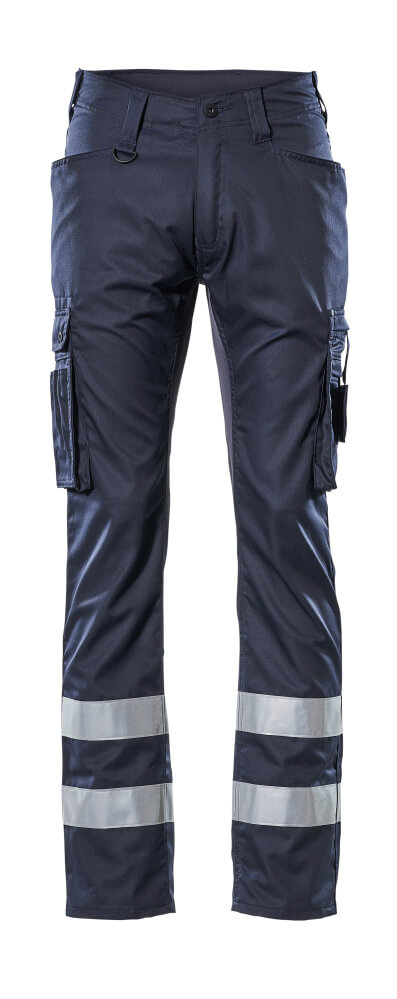 MASCOT® FRONTLINE Hose mit Schenkeltaschen »Marseille« Gr. 76/C46, schwarzblau - kommt direkt von HUG Technik 😊