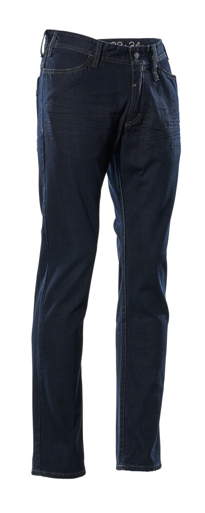 MASCOT® FRONTLINE Jeans »Manhattan« Gr. W29/L32, gewaschener dunkelblauer denim - bei HUG Technik ☆