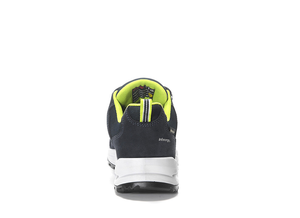 ELTEN® Berufshalbschuh RILEY XXF GTX blue-lime Low ESD O2 WR CI - hinten