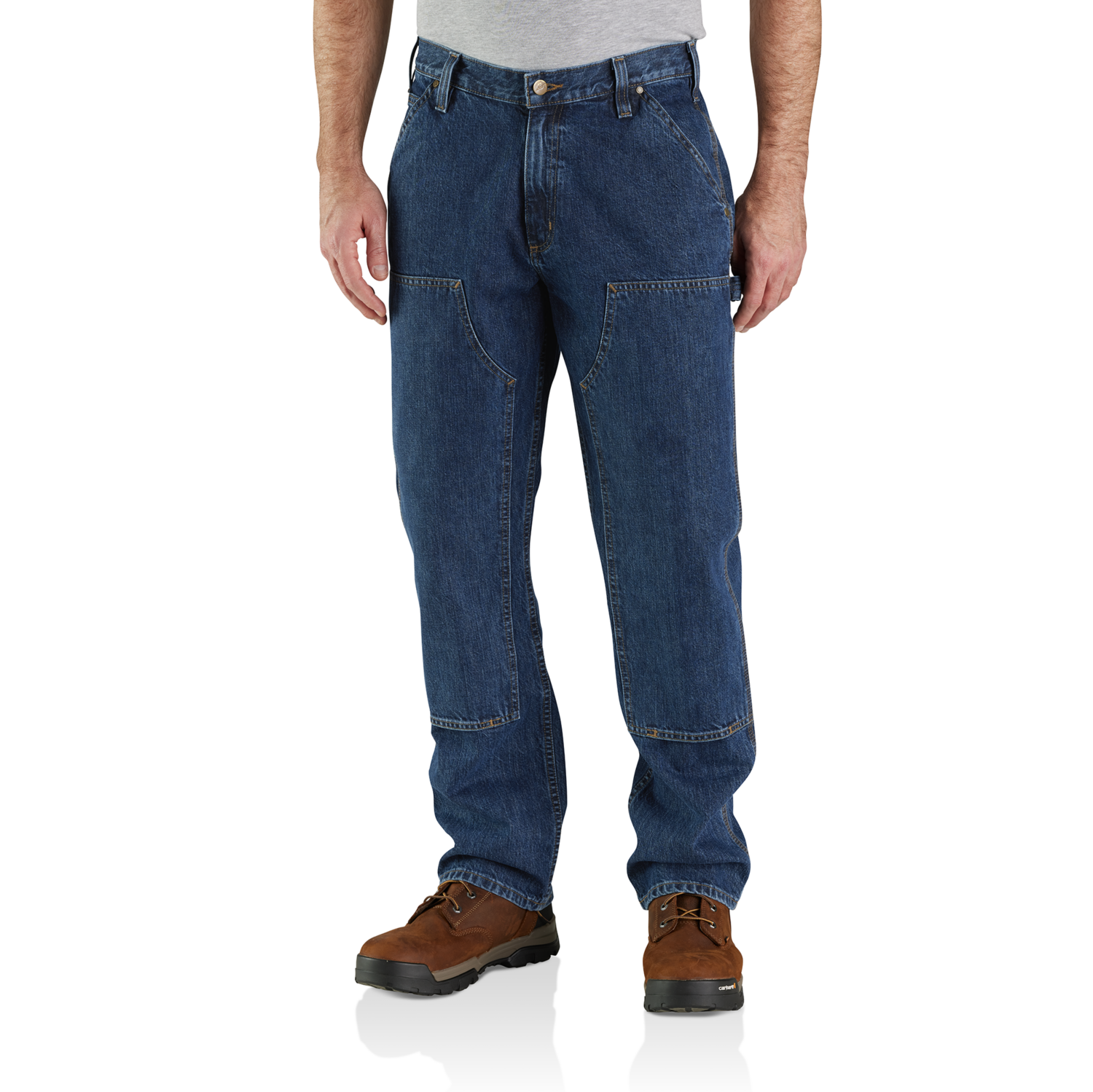 carhartt® Herren Jeans »DOUBLE-FRONT LOGGER JEAN« canal - gibt’s bei ☆ HUG Technik ✓