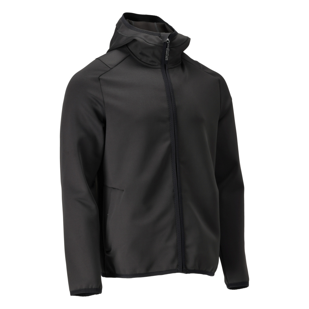 MASCOT® CUSTOMIZED Fleecepullover mit Kapuze  Gr. 2XL, schwarz - bei HUG Technik ♡