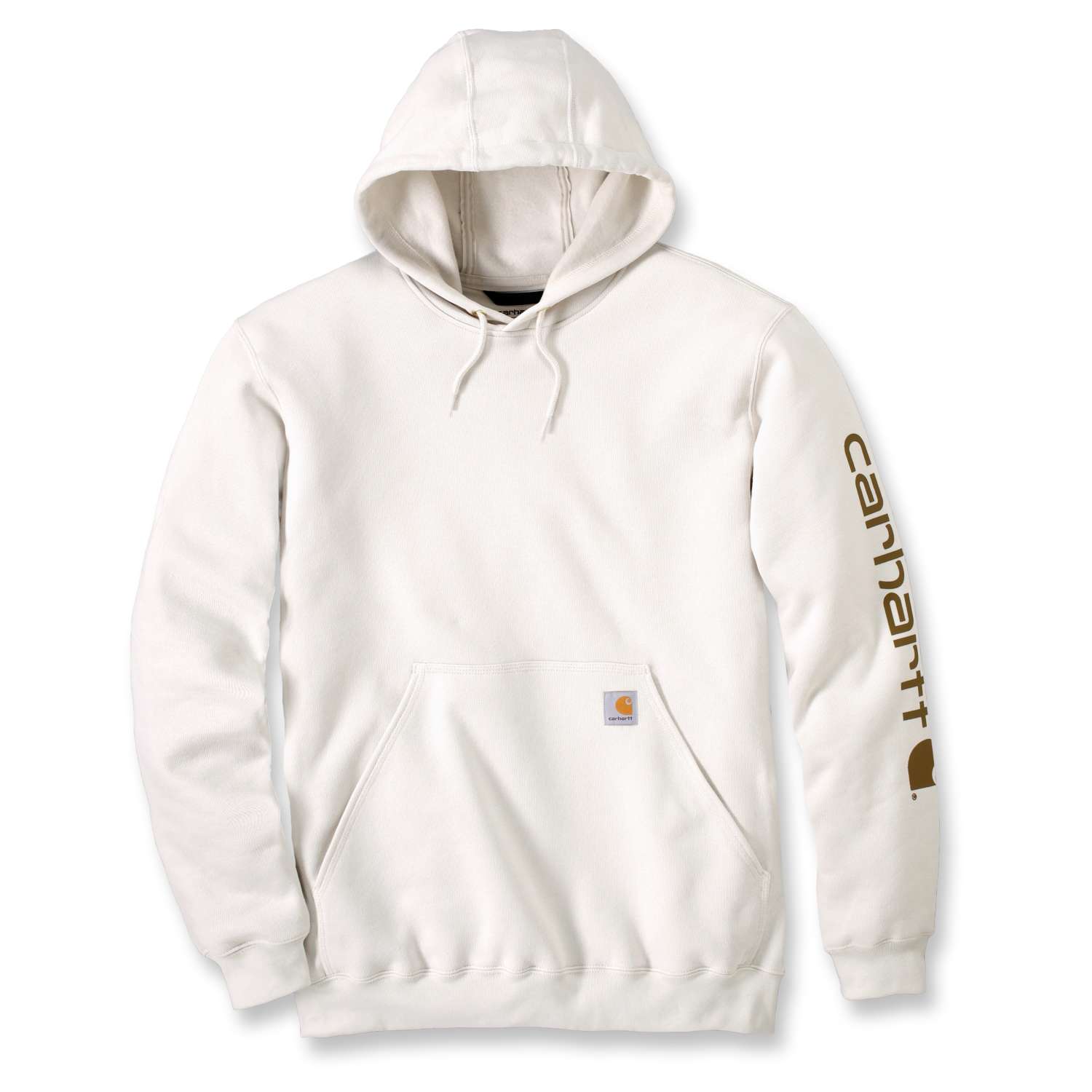 carhartt® Herren Kapuzensweater »SLEEVE LOGO HOODED SWEATSHIRT« malt Flach  - jetzt NEU  bei ✭ HUG Technik ✓