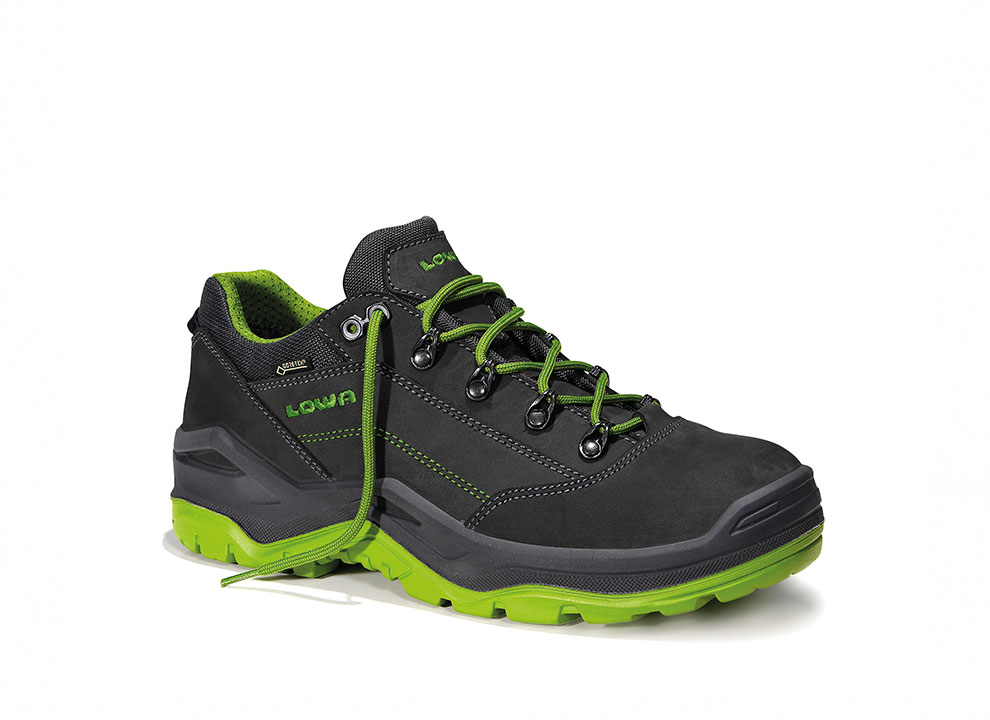 LOWA Sicherheitshalbschuh RENEGADE Work GTX green Low S3 CI, 5610 - erhältlich bei ♡ HUG Technik ✓