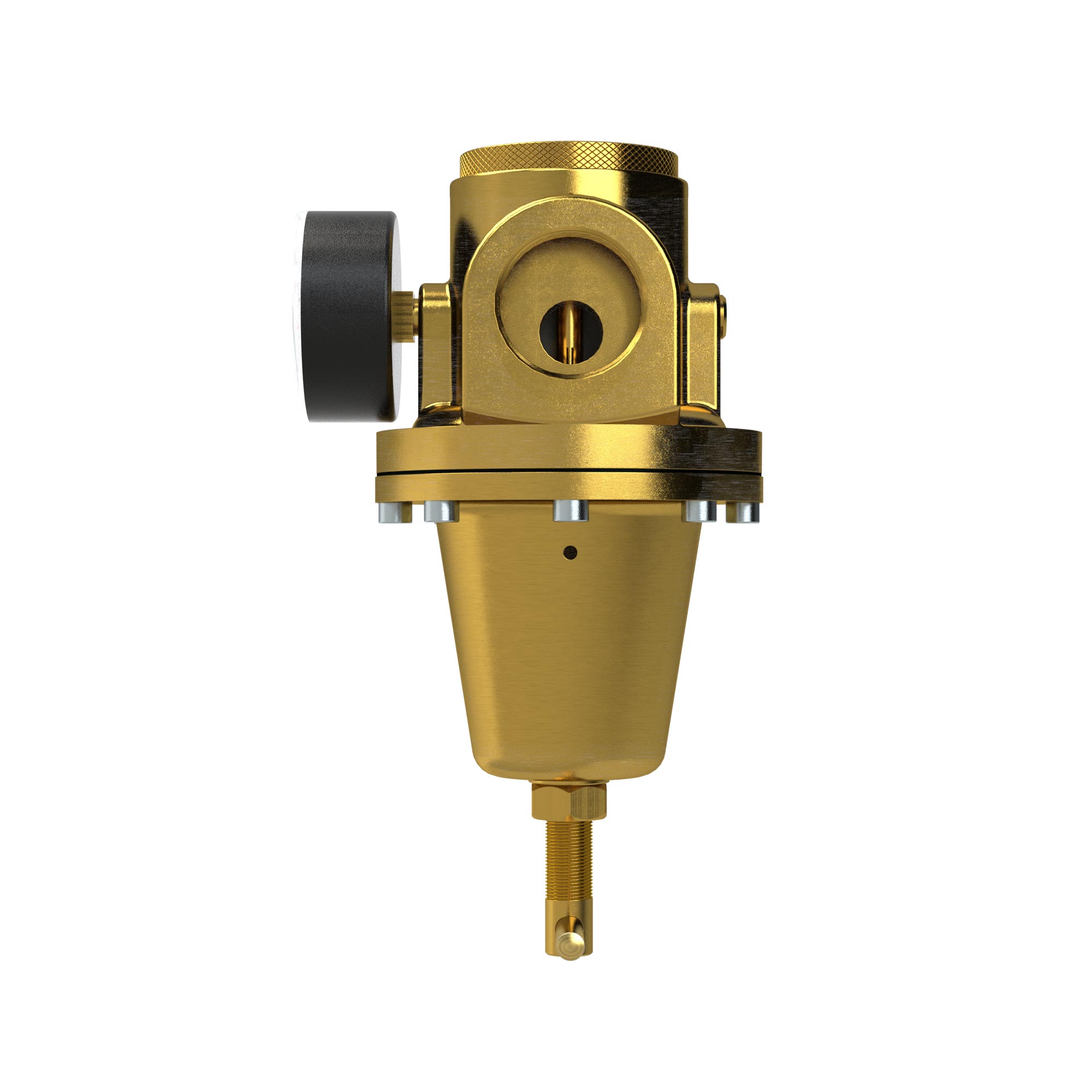 Konstant-Druckregler inkl. Manometer, BG 4, G 1 1/2, 0,5 - 16 bar - erhältlich bei ❣ HUG Technik ✓