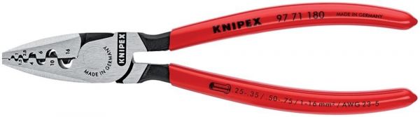 KNIPEX® Aderendhülsenzange poliert 180 mm - erhältlich bei ✭ HUG Technik ✓