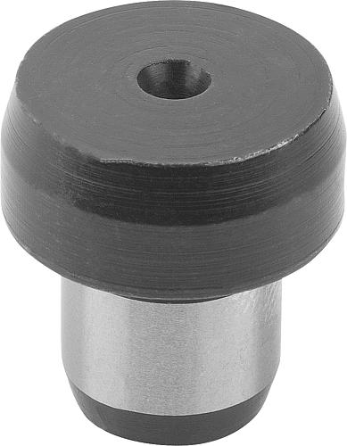 Positionsstift zylindrisch D1=10,5 Werkzeugstahl, brüniert, D2=7 - K0353.07 - bei HUG Technik ♡