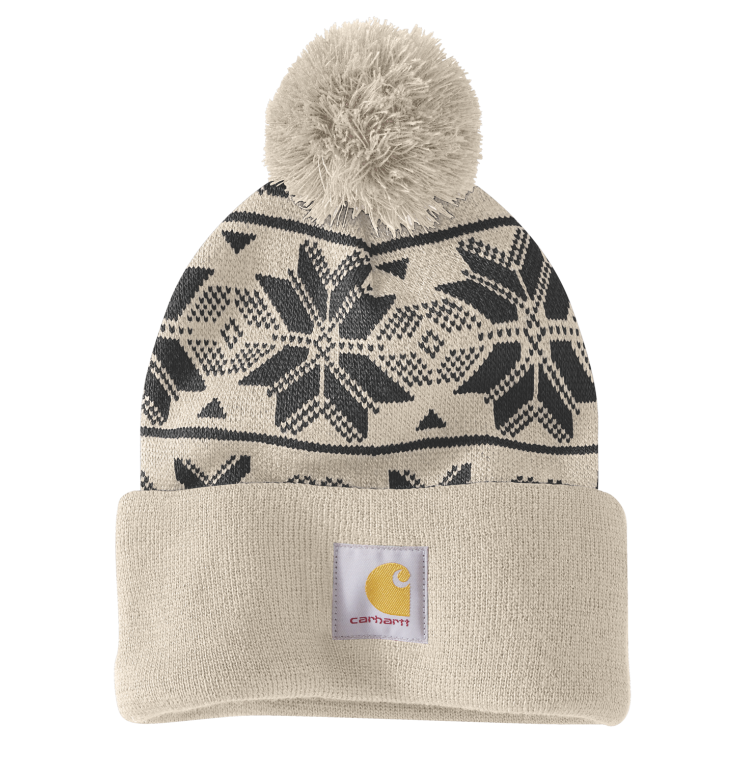 carhartt® Damen Mütze »KNIT POM JACQUARD BEANIE« - bekommst Du bei HUG Technik ♡