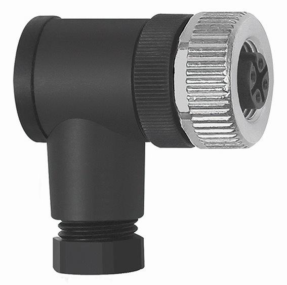 Anschlussstecker Winkelform, 4-polig, ohne Kabel - bekommst Du bei ★ HUG Technik ✓