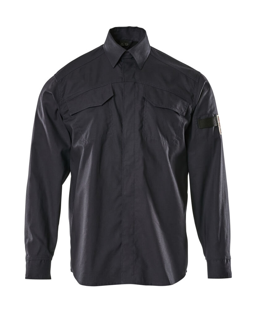 MASCOT® MULTISAFE Hemd »Ternitz« Gr. 37-38, schwarzblau - gibt’s bei ☆ HUG Technik ✓