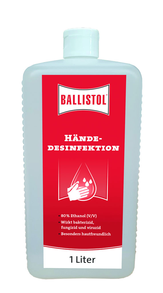 Ballistol® COVID-19 Handdesinfektionsmittel - bei HUG Technik ♡