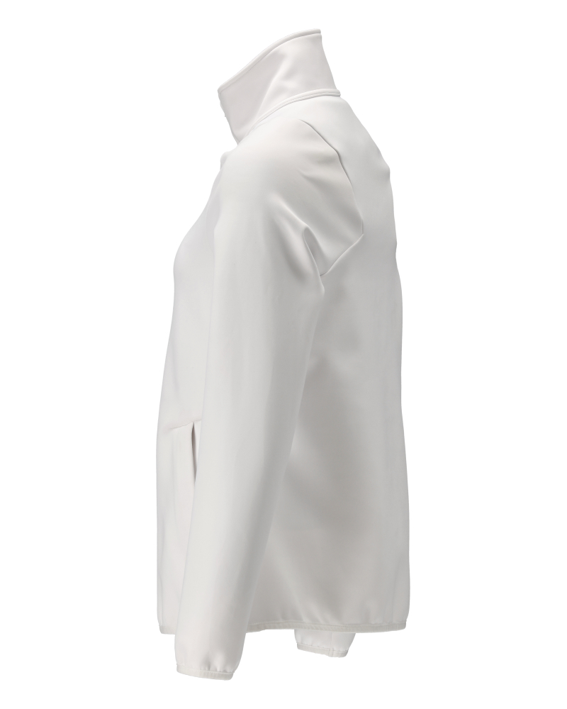 MASCOT® CUSTOMIZED Fleecepullover mit Reißverschluss  Gr. 2XL, weiß - direkt von HUG Technik ✓