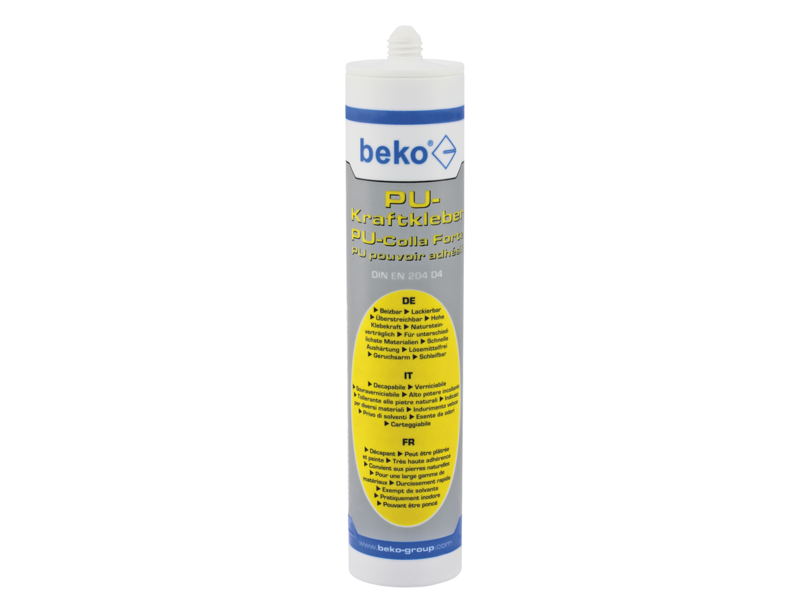beko PU-Kraftkleber Polyurethan-Klebstoff beige 310 ml Kartusche