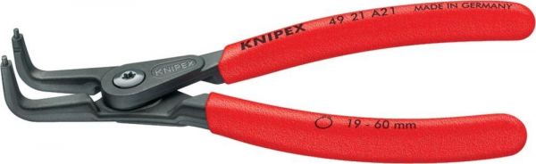 KNIPEX® Sicherungsringzange außen, gebogen mit Feder A01 mm - bekommst Du bei ★ HUG Technik ✓