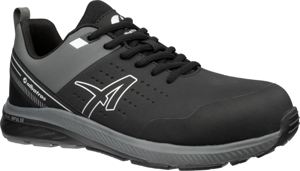 Albatros VIGOR 2 IMPULSE BLACK Sicherheitshalbschuh vorne 1