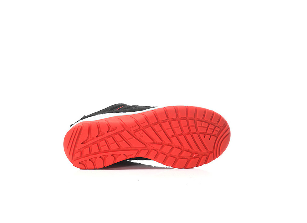 ELTEN® Halbschuh MADDOX Kids BOA® black-red Low - unten