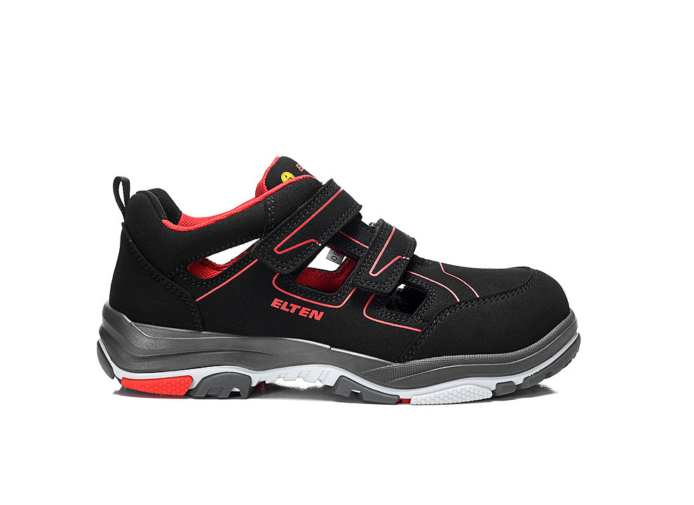 ELTEN® Sicherheitssandale ANTHONY red Easy ESD S1P - direkt von HUG Technik ✓