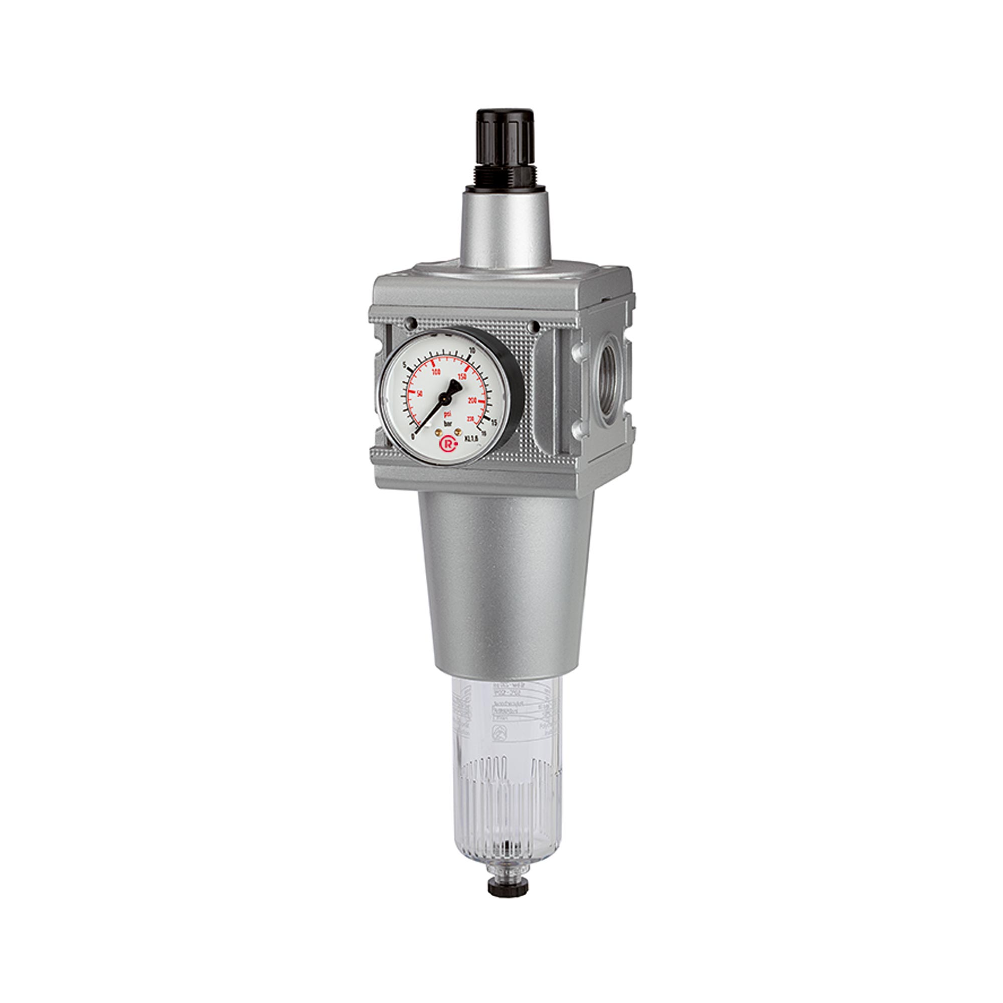 Filterregler »multifix«, PC-Behälter, BG 5, G 1, 0,2 - 6 bar, HA - direkt von HUG Technik ✓