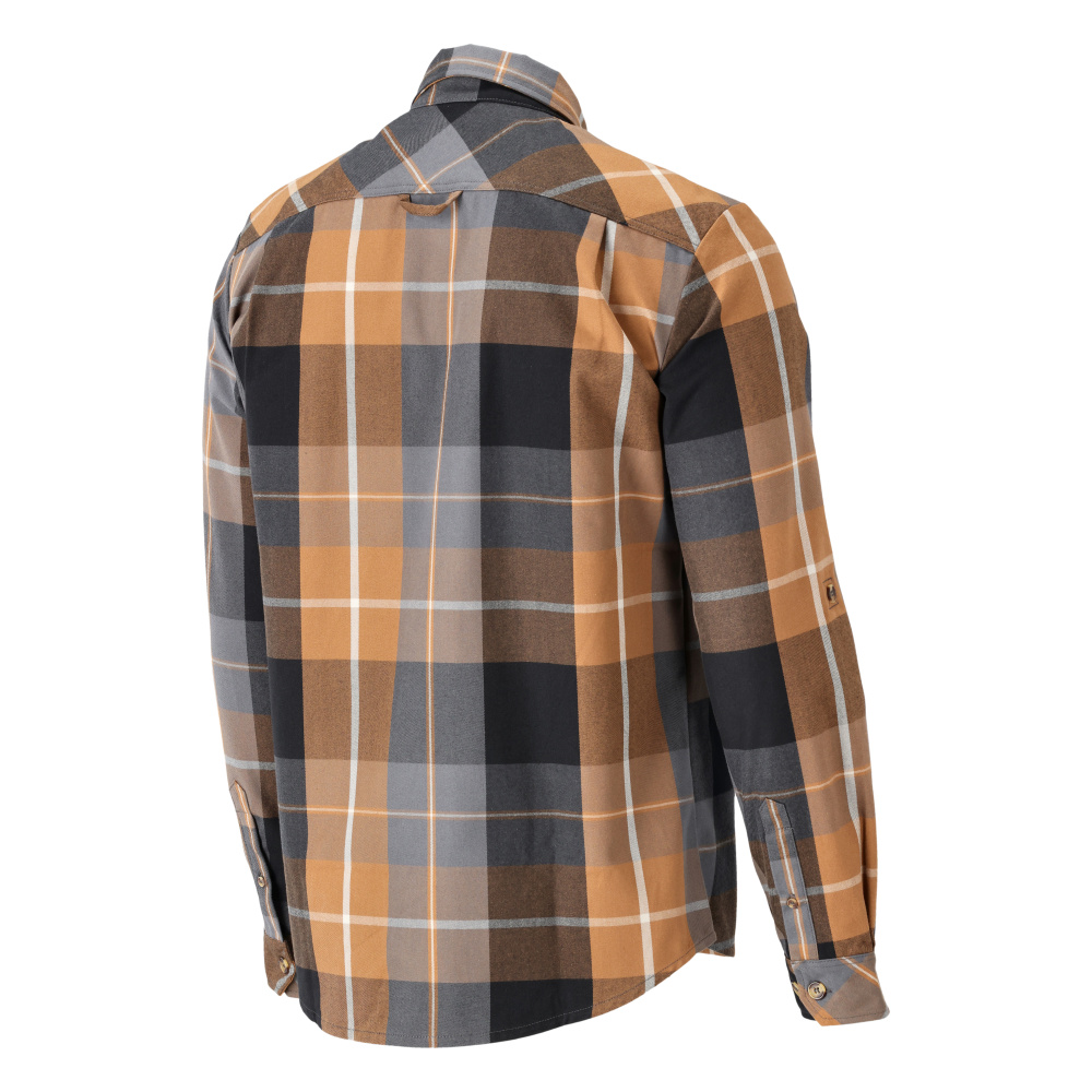 MASCOT® CUSTOMIZED Hemd aus Flanell  Gr. 2XL, nussbraun-kariert - jetzt NEU  bei ✭ HUG Technik ✓