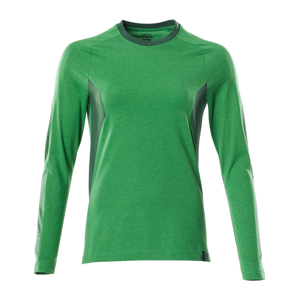 MASCOT® ACCELERATE T-Shirt, Langarm  Gr. 2XL/ONE, grasgrün/grün - erhältlich bei ✭ HUG Technik ✓