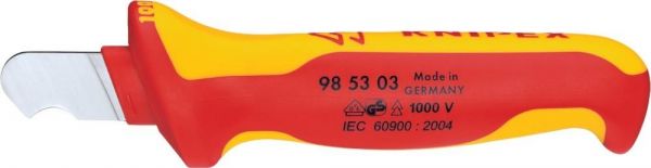 KNIPEX® Kabelmesser VDE gebogen - bei HUG Technik ✭