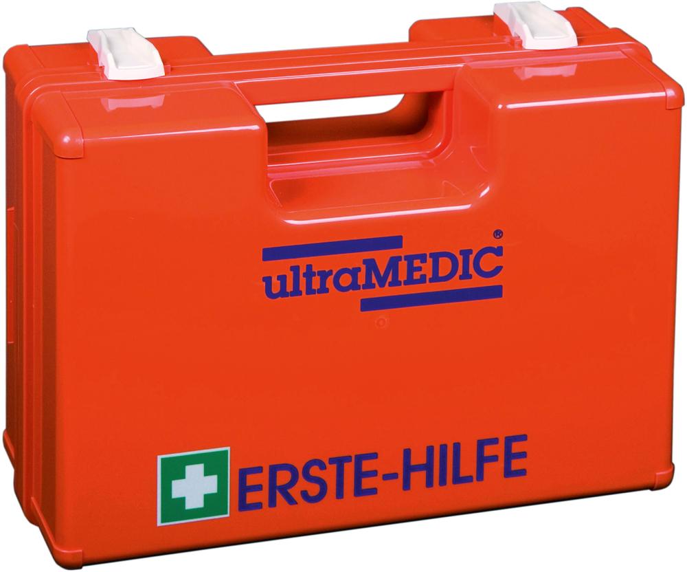 ultraMEDIC® Erste-Hilfe-Koffer, Super II, DIN 131169, orange - bei HUG Technik ♡